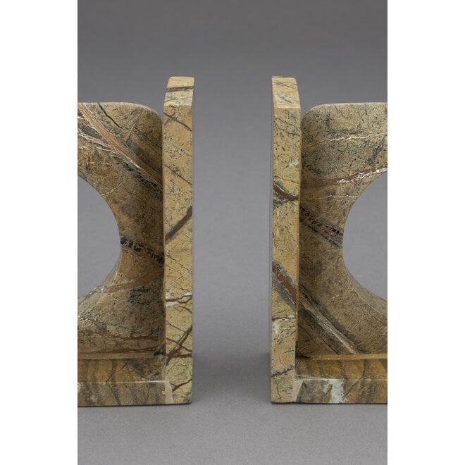 Book End Satpura bruin Marble (Set of 2)