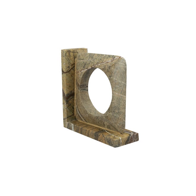 Book End Satpura bruin Marble (Set of 2)
