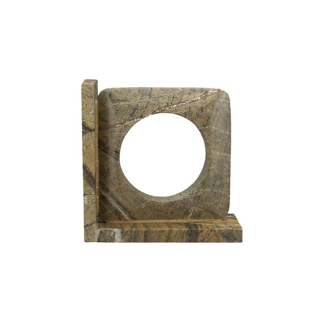 Book End Satpura bruin Marble (Set of 2)