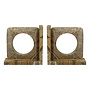 Book End Satpura bruin Marble (Set of 2)
