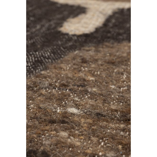 Vloerkleed Briton 160x230 bruin
