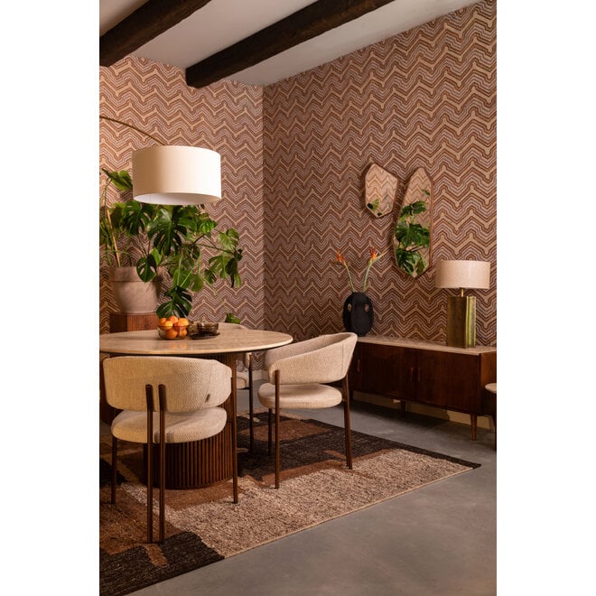 Vloerkleed Briton 160x230 bruin