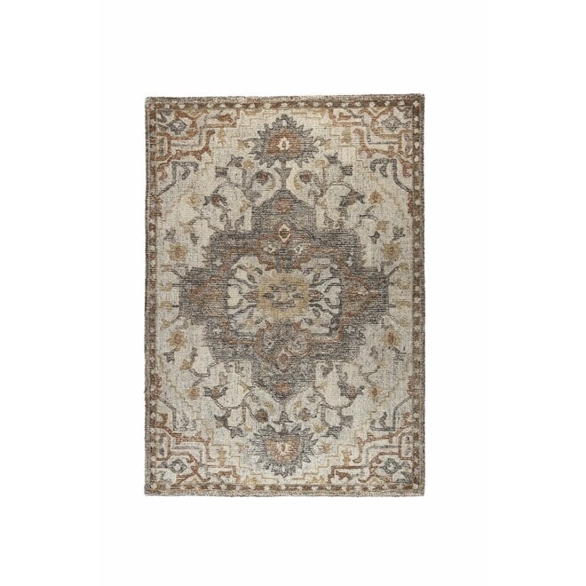 Vloerkleed Amori 200x300 Grijs/Brick