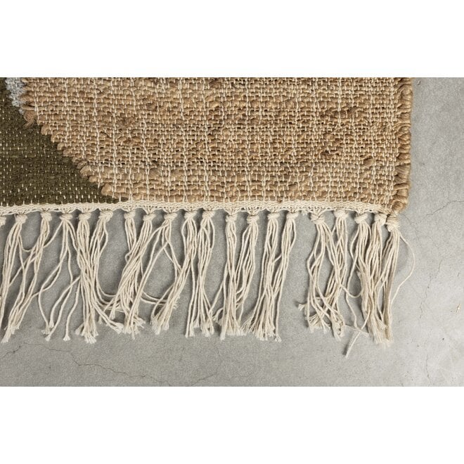 Vloerkleed Pavilion 160x230 Natural groen bruin