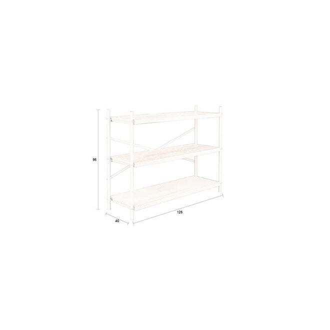 Wandplank Iron Beige Laag