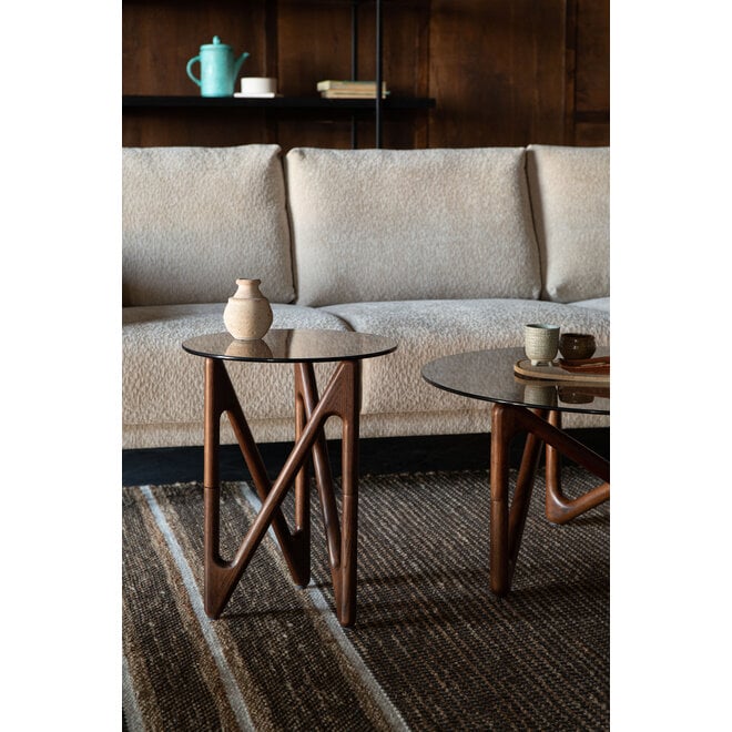bijzettafel Naia Walnut