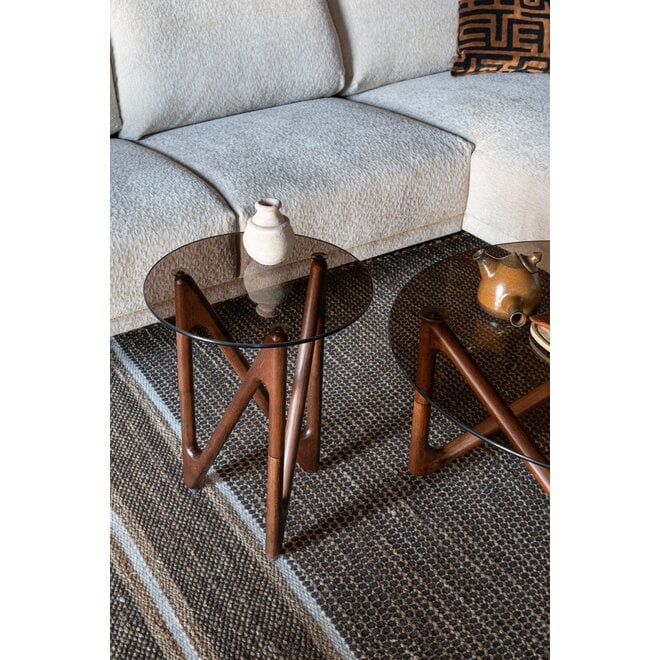 bijzettafel Naia Walnut