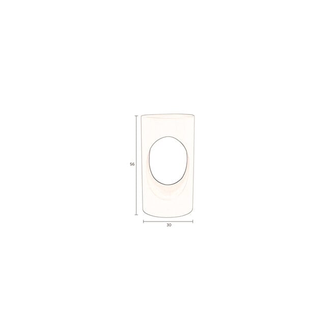 bijzettafel Sai zwart