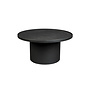 salontafel Winston Round zwart