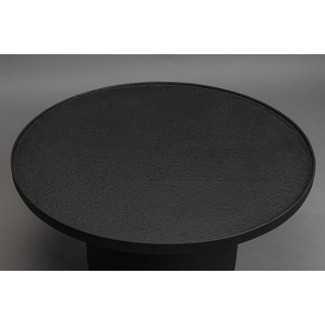 salontafel Winston Round zwart