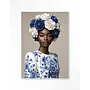 Urban Cotton Wandkleed Blue Duchess
