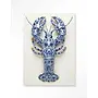 Urban Cotton Wandkleed Blue Lobster