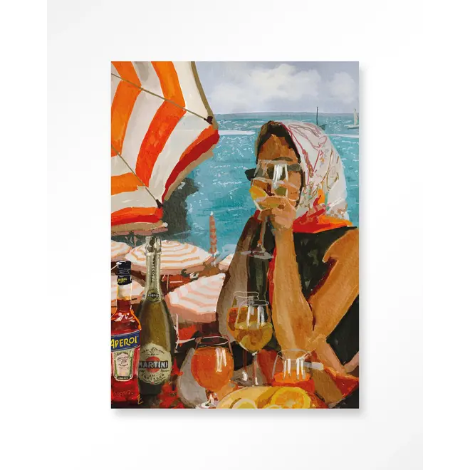 Urban Cotton Wandkleed Aperol o'clock