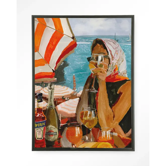 Urban Cotton Wandkleed Aperol o'clock
