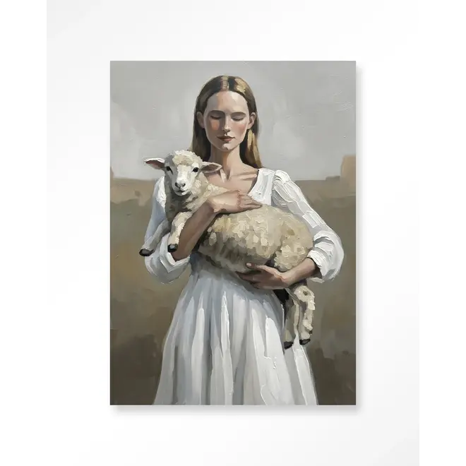Urban Cotton Wandkleed Baby Sheep
