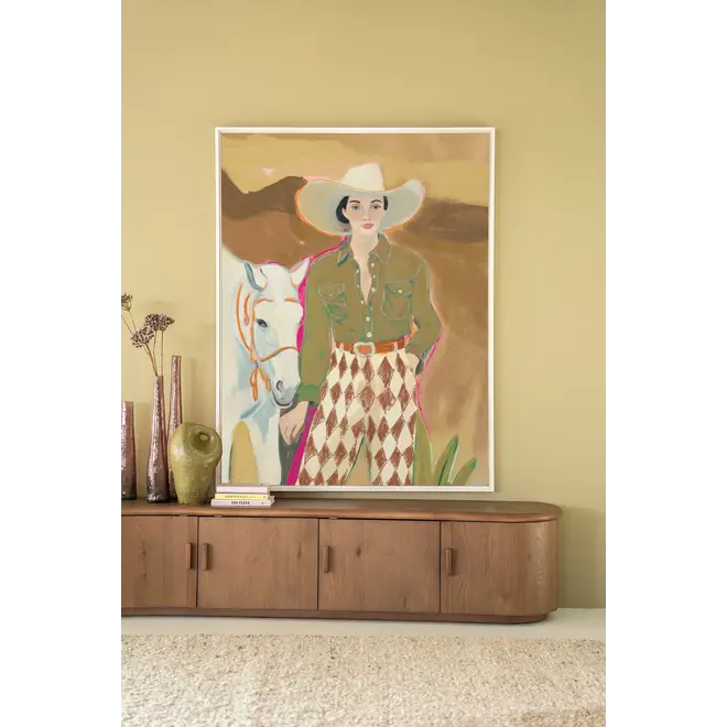 Urban Cotton Wandkleed Cowgirl 3