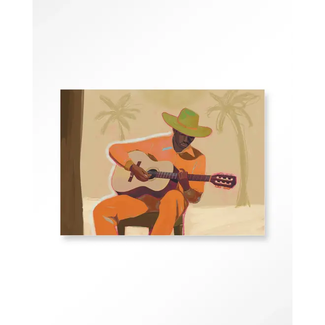 Urban Cotton Wandkleed Musician 2