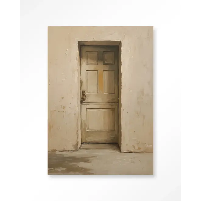 Urban Cotton Wandkleed Beige Door