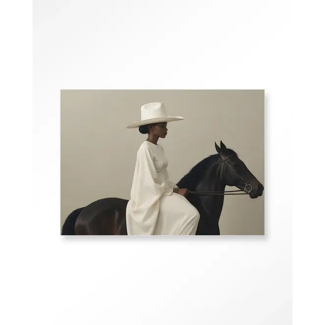 Urban Cotton Wandkleed Beige Rider