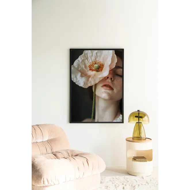 Urban Cotton Wandkleed Poppy Flower