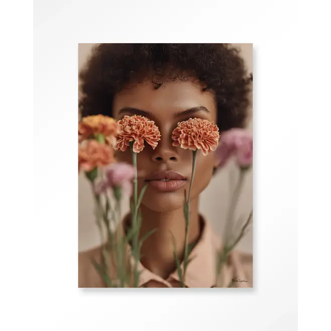 Urban Cotton Wandkleed Carnation