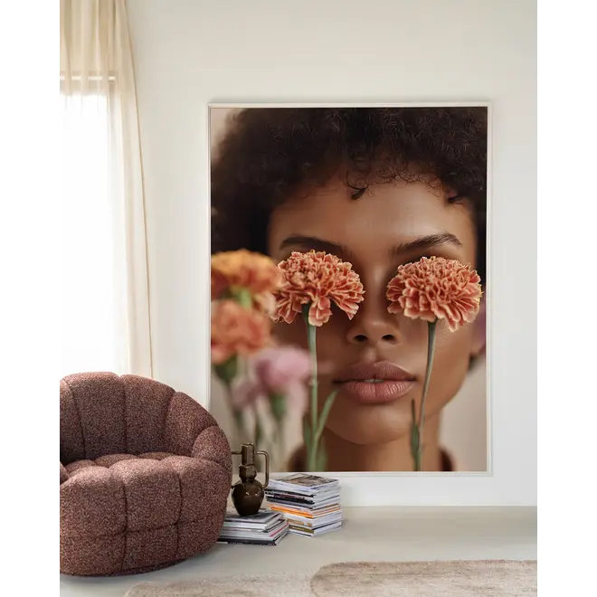 Urban Cotton Wandkleed Carnation