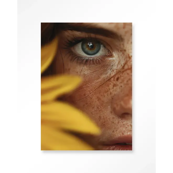 Urban Cotton Wandkleed Sunflower