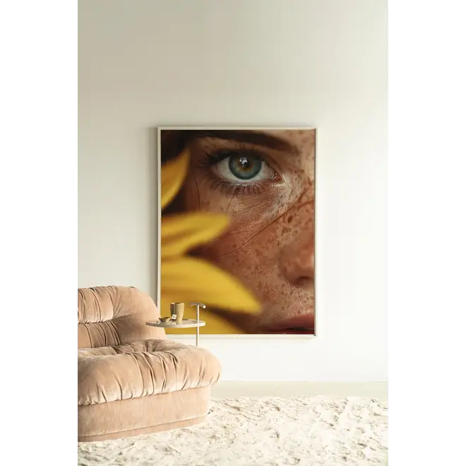 Urban Cotton Wandkleed Sunflower