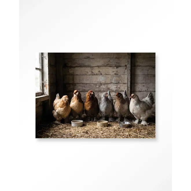Urban Cotton Wandkleed The Chicken Barn