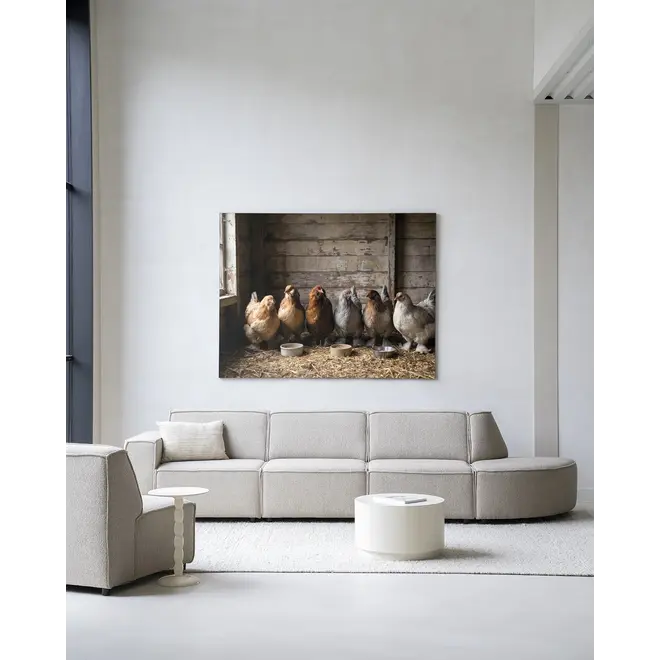 Urban Cotton Wandkleed The Chicken Barn