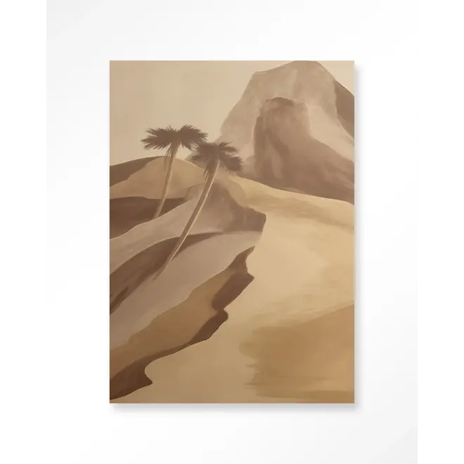 Urban Cotton Wandkleed Rocky Palm