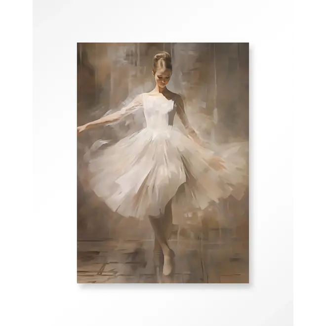Urban Cotton Wandkleed Dancing Ballerina