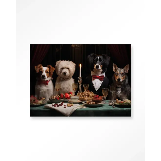 Urban Cotton Wandkleed A Dog Dinner