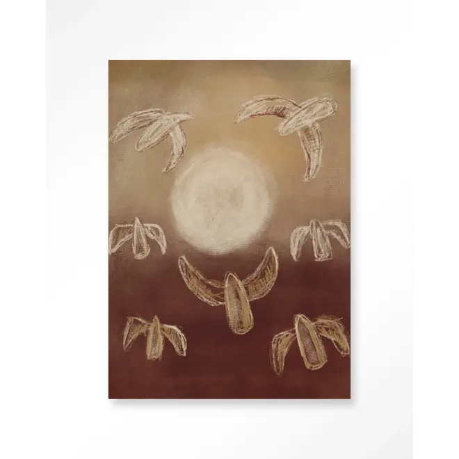 Urban Cotton Wandkleed Birds By Night