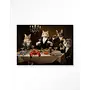Urban Cotton Wandkleed Cat Supper
