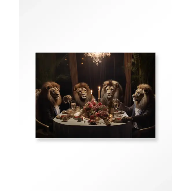 Urban Cotton Wandkleed Lions Dinner