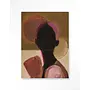 Urban Cotton Wandkleed Silhouette Lady 2