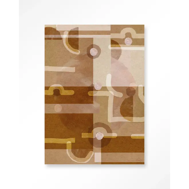 Urban Cotton Wandkleed Terra Universe