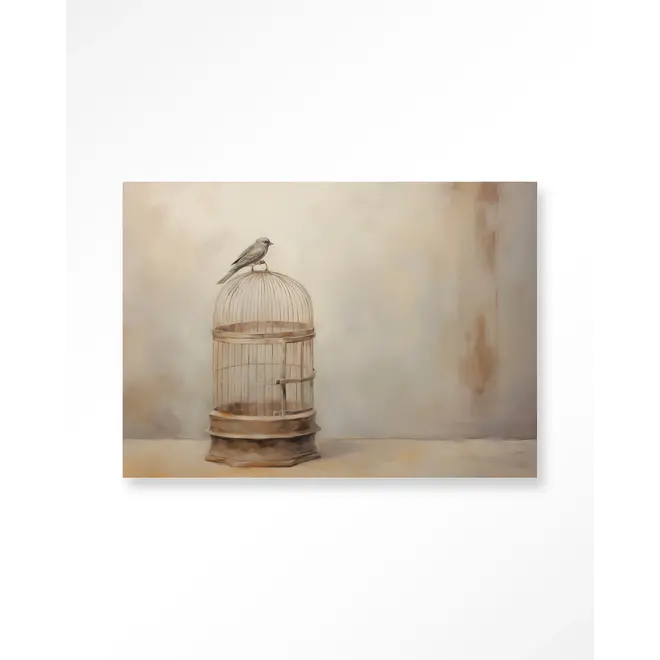 Urban Cotton Wandkleed Birdy