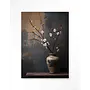 Urban Cotton Wandkleed Dark Blossom Vase