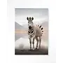 Urban Cotton Wandkleed Zebra Mist