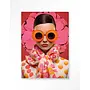 Urban Cotton Wandkleed Pink Flower