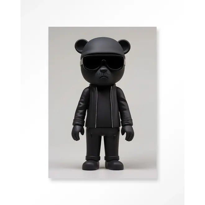 Urban Cotton Wandkleed Security Bear
