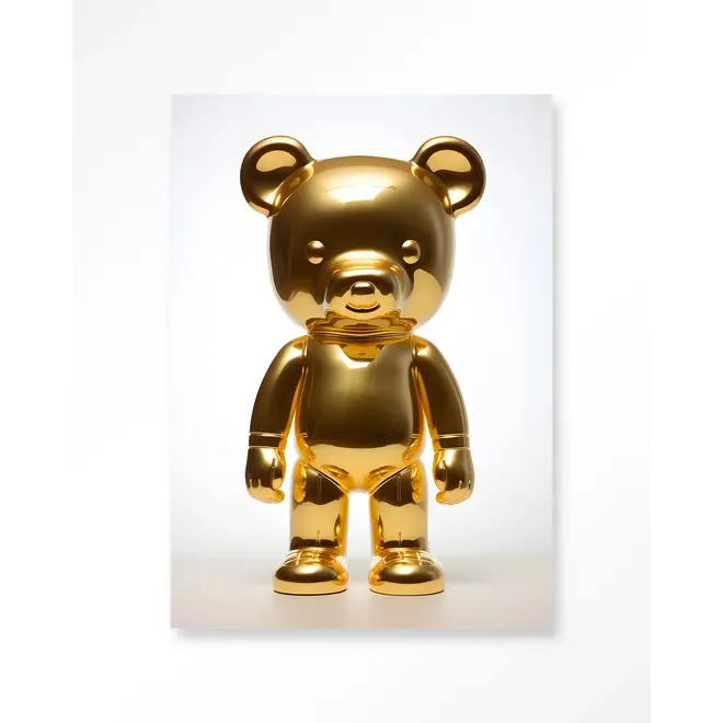 Urban Cotton Wandkleed Golden Teddybear