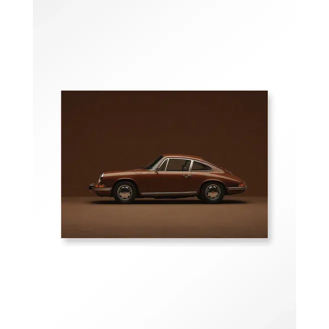 Urban Cotton Wandkleed Brown Porsche