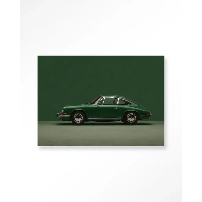 Urban Cotton Wandkleed Green Porsche