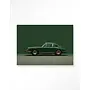 Urban Cotton Wandkleed Green Porsche