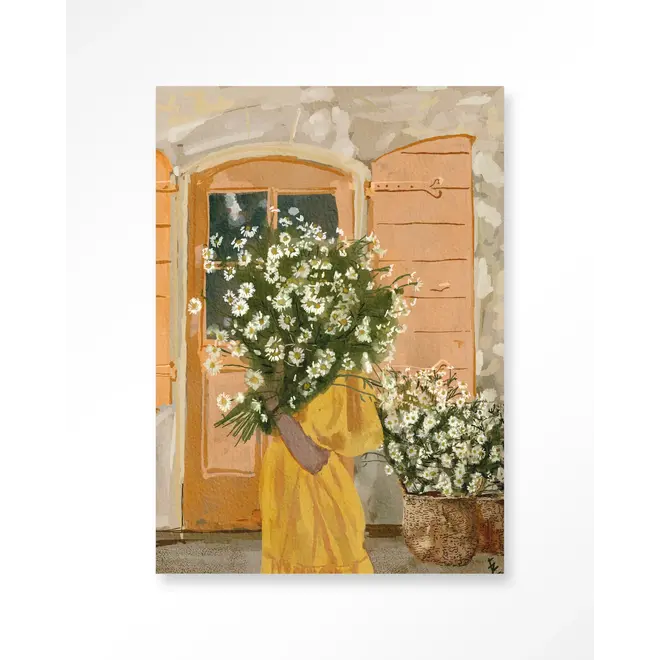 Urban Cotton Wandkleed Daisy Lady