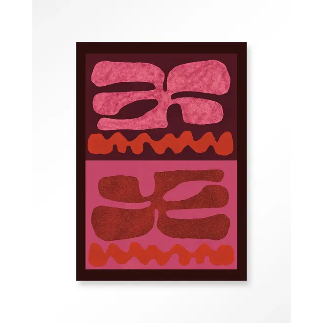 Urban Cotton Wandkleed Groovy Pink