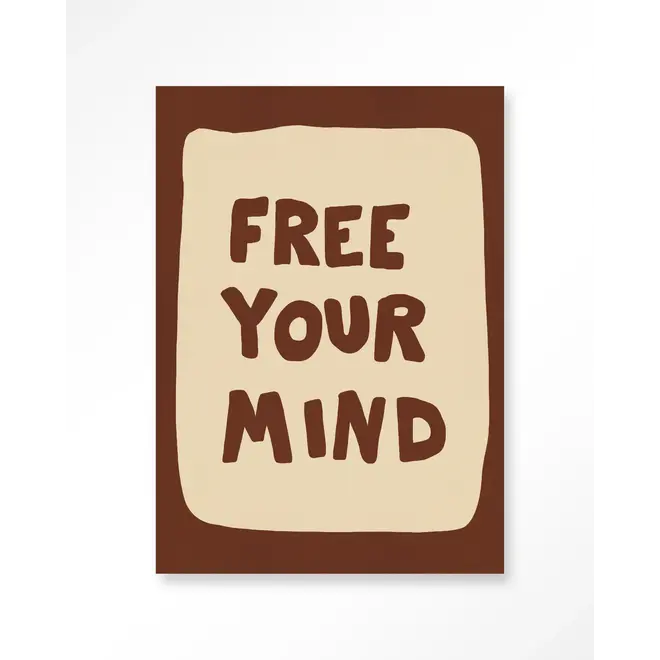 Urban Cotton Wandkleed Free Your Mind